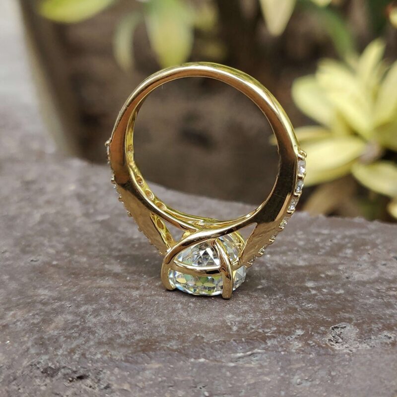 Eternity Prism 4.25 TW Portuguese-Cut Moissanite Ring – View 4