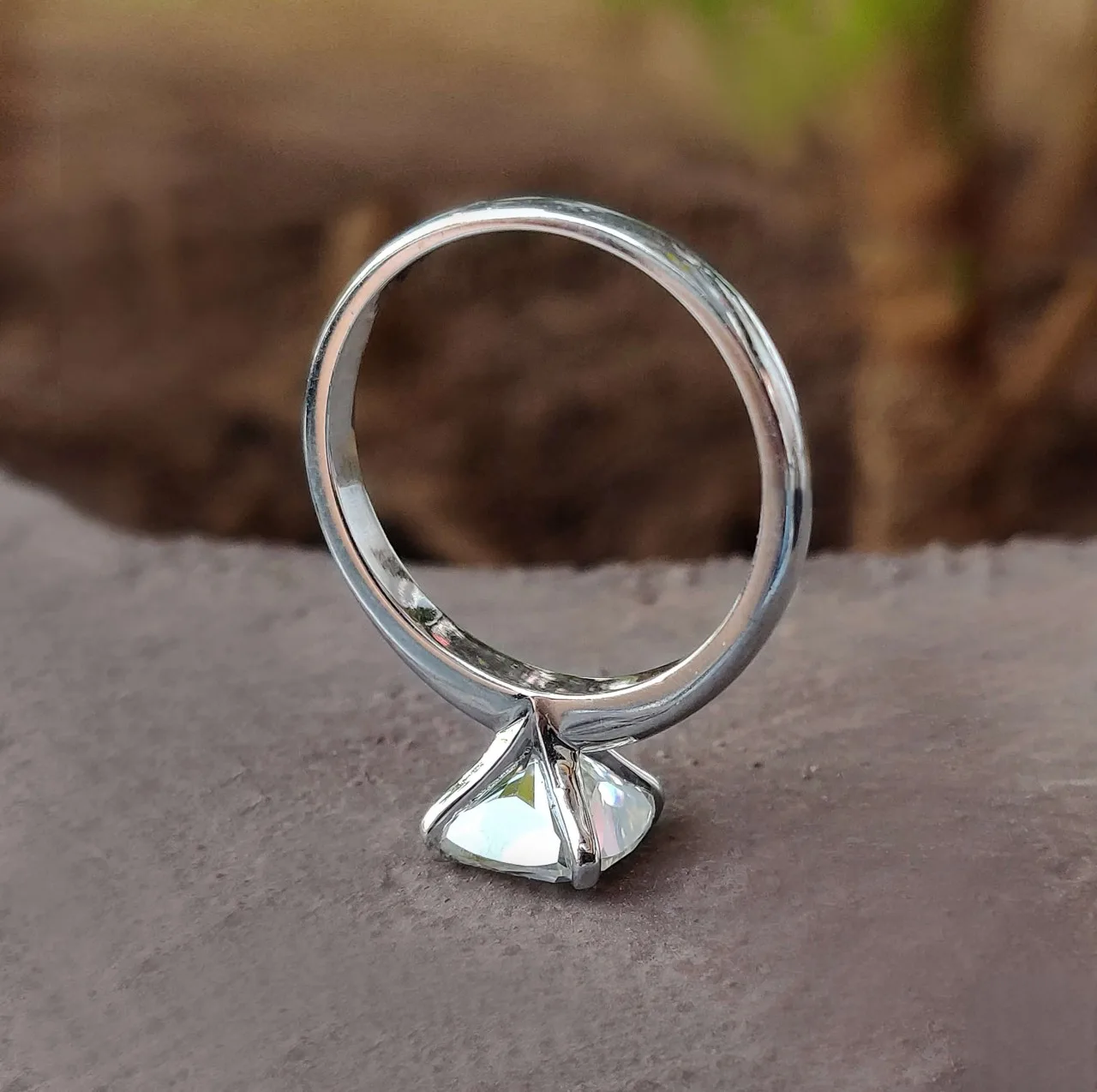 Luminous Grace 2.54 CT Cushion-Cut Moissanite Solitaire – View 5