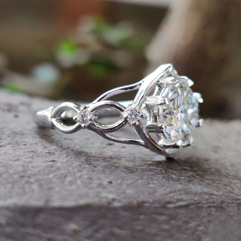 Octagon Filigree Vintage Delight Ring – View 4