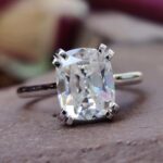 Vintage Reverie 2.15 CT Cushion-Cut Solitaire Ring – View 4