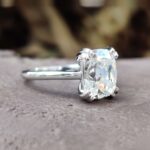Vintage Reverie 2.15 CT Cushion-Cut Solitaire Ring – View 2