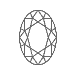oval lab grown diamond