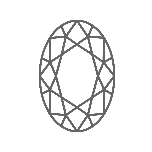 home 25 oval lab grown diamond