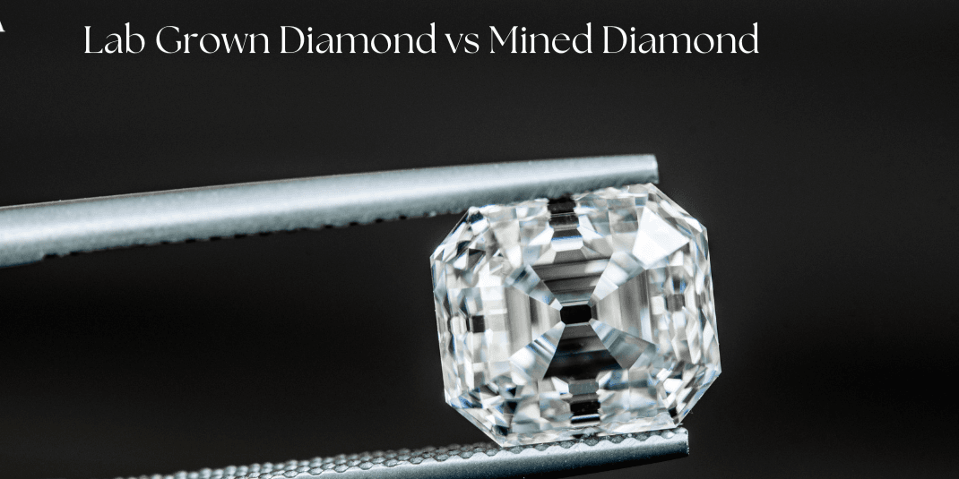cvd and mined diamonds uncovered 1 Loose stones of lab-grown and mined diamonds displayed together
