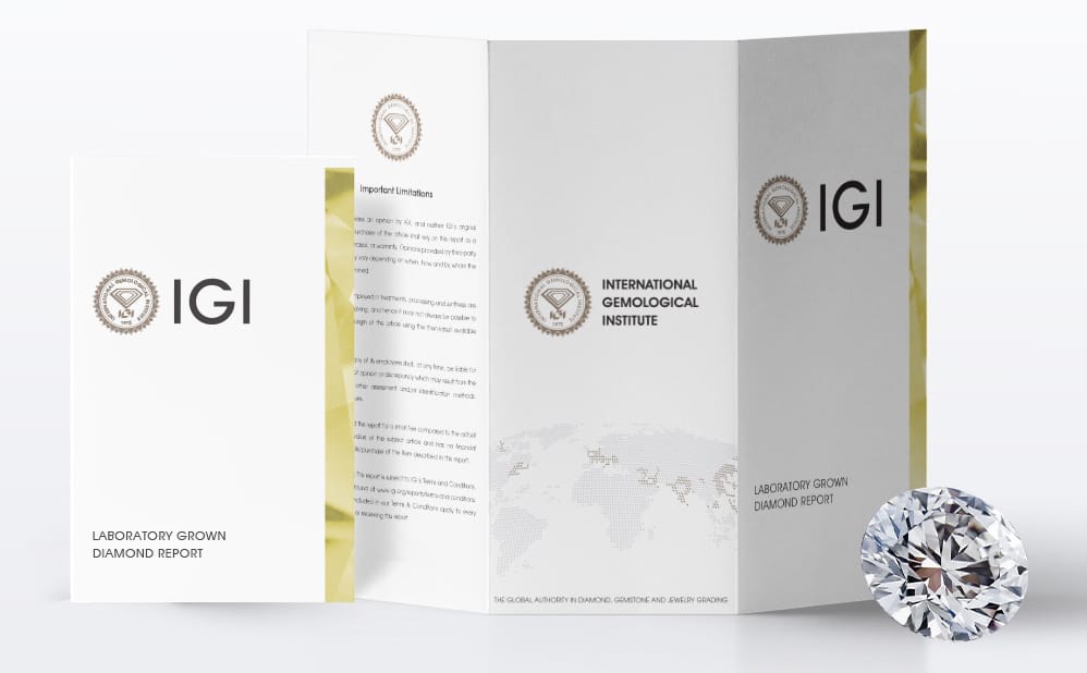 how to identify high-quality jewelry when shopping online 4 igi lab grown diamond original certificate
