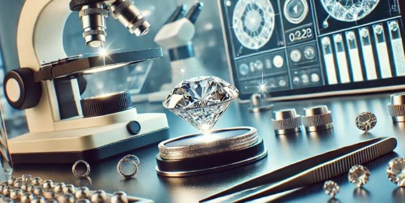 diamond lab test 1 Diamond lab test using advanced equipment to verify authenticity and quality